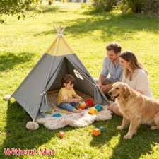 160CM Large Canvas Kids Teepee