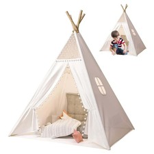Large  Kids Teepee Lace Wood