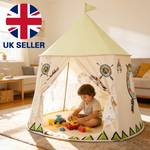 Large canvas kids teepee star - canvas,