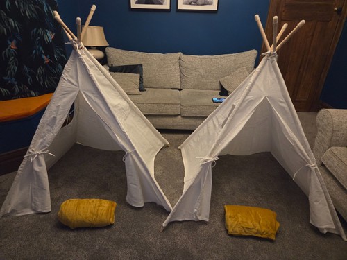 Kids teepee canvas - teepee, play