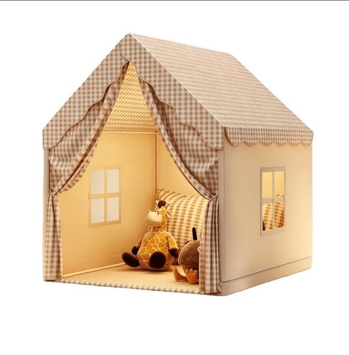 Kids play tent indoor - play,