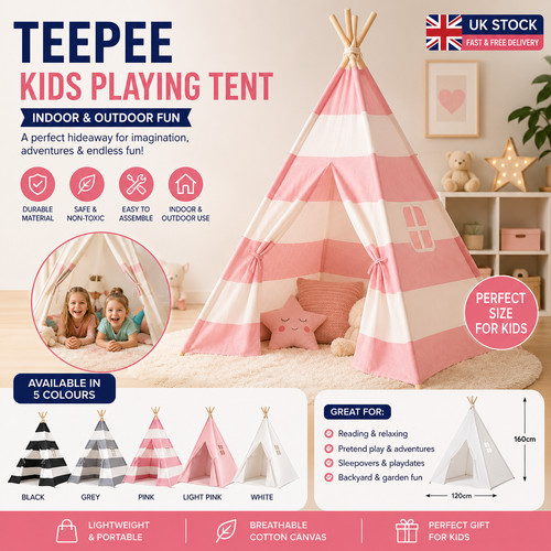 Large canvas teepee tent - teepee,