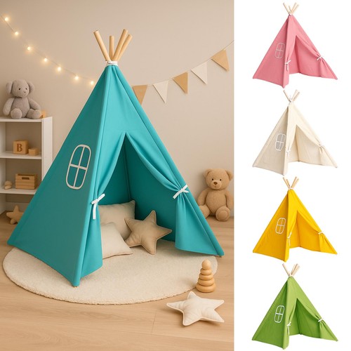 Kids teepee canvas - teepee, child