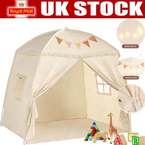 Large kids teepee indian tent - kids,