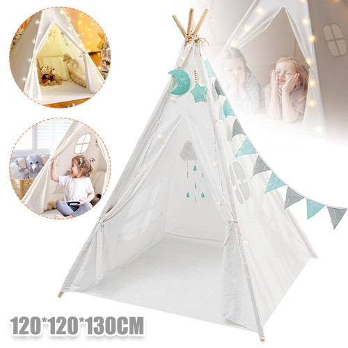 Canvas kids teepee play tent - kids,