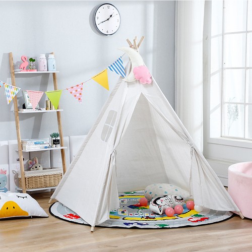 Large fabric kids teepee tent - kids,