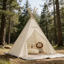 Large Canvas Kids Teepee Star