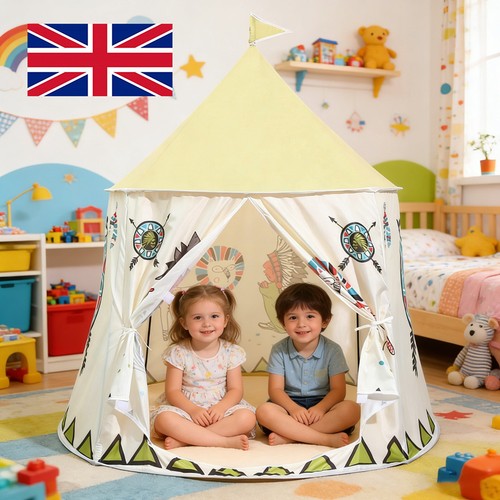 Large canvas kids teepee - large,