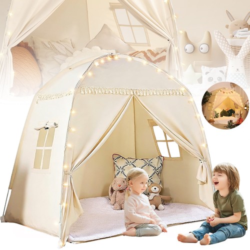 Large play tent kids teepee - play,